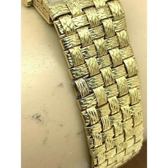 Vacheron Constantin Women's Watch 18k Gold Vintage Swiss Hand Wind Tank - Picture 7 of 12